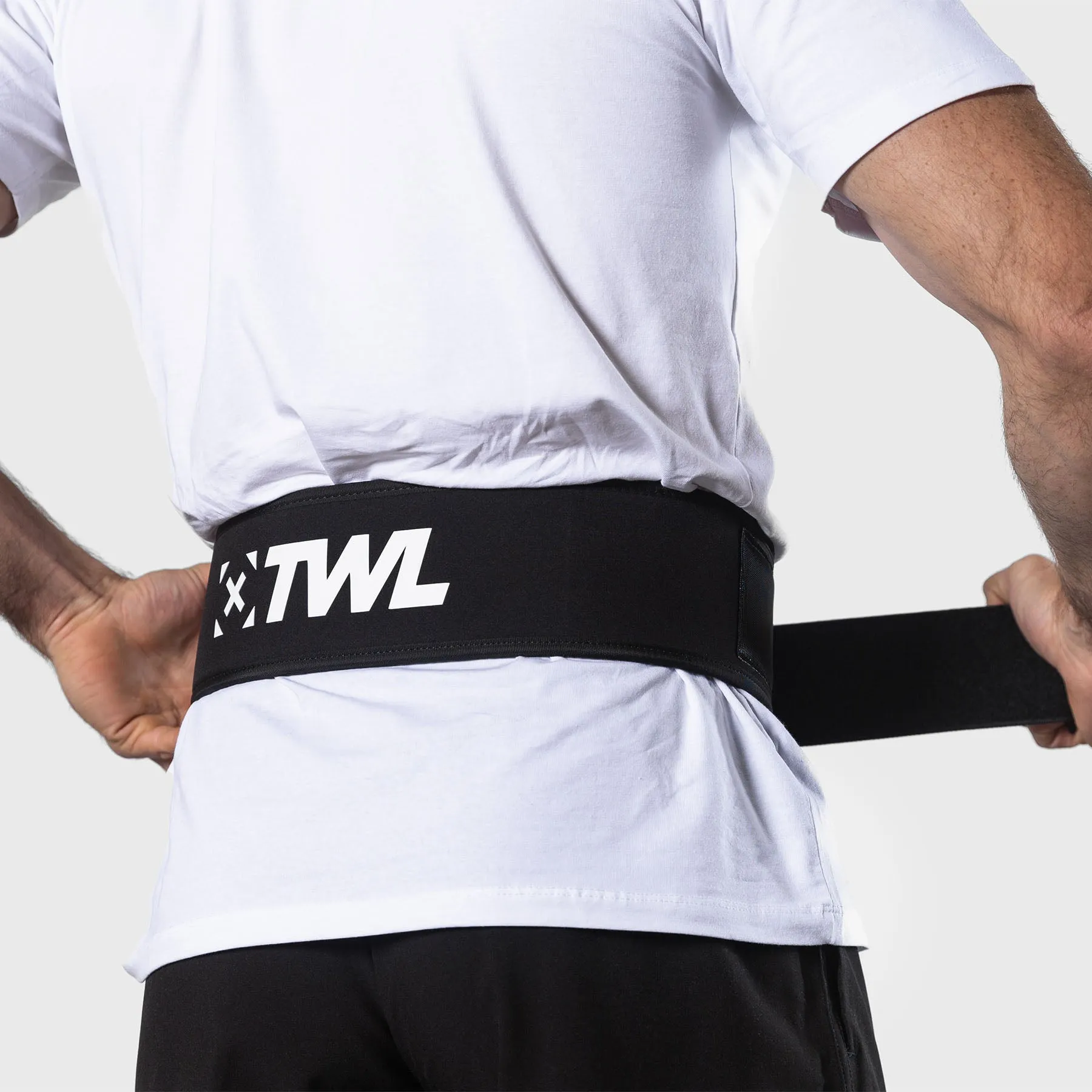 TWL - HYBRID VELCRO LIFTING BELT - BLACK