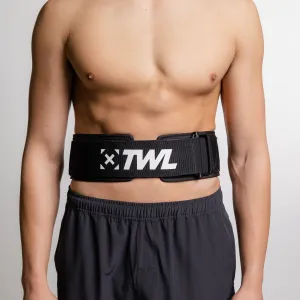 TWL - HYBRID VELCRO LIFTING BELT - BLACK