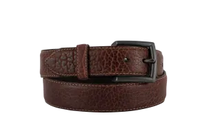 Vintage Bison 1.5" Horizon Leather Belt - Brown